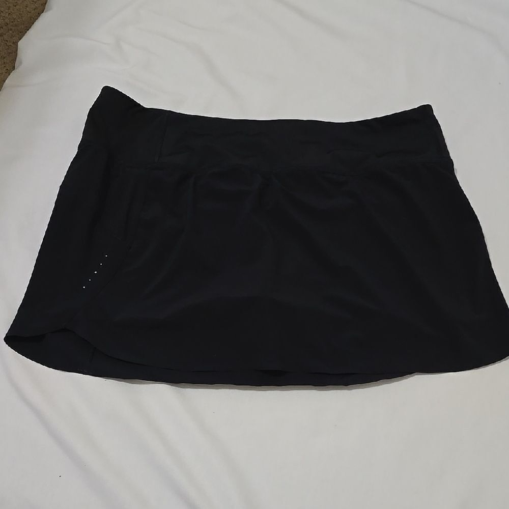 Athleta Black Skort size xl